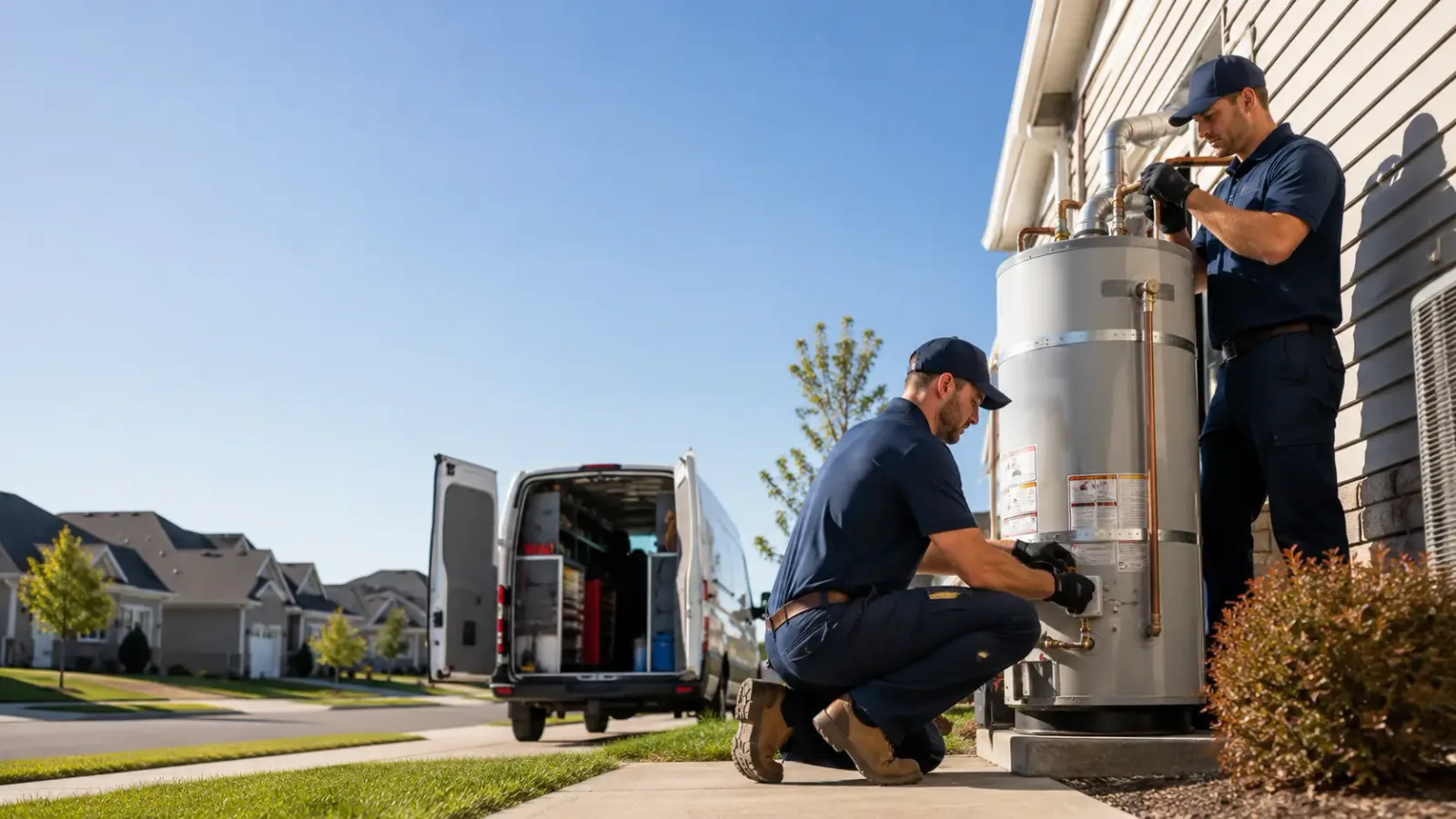 Water Heater Installation in Staples, TX